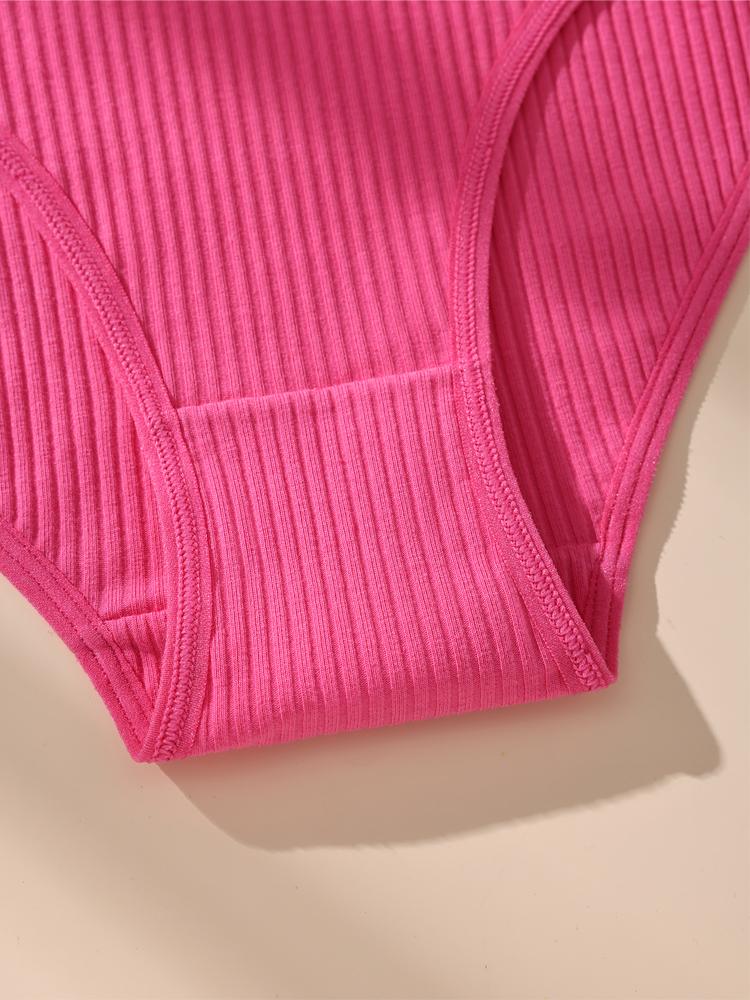 7PCS Women Panties Striped Briefs Sexy Women Low-Rise Breathable Cotton Panty Female Soft Underwear Ladies Underpants