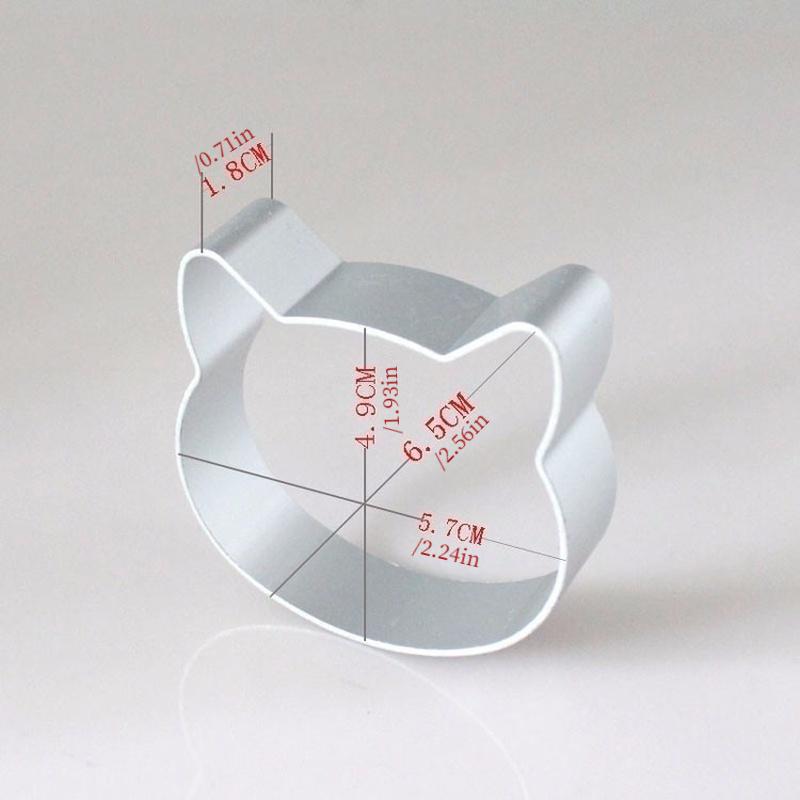 2шт форма для кота помадка торт плесень DIY сахар ремесло формочки для печенья