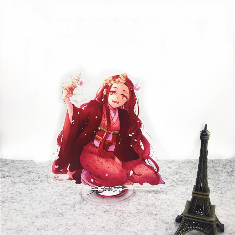 Акриловая подставка с изображением Танджиро и персонажей из «Истребителя демонов» — Идеально для украшения стола и в качестве подарка