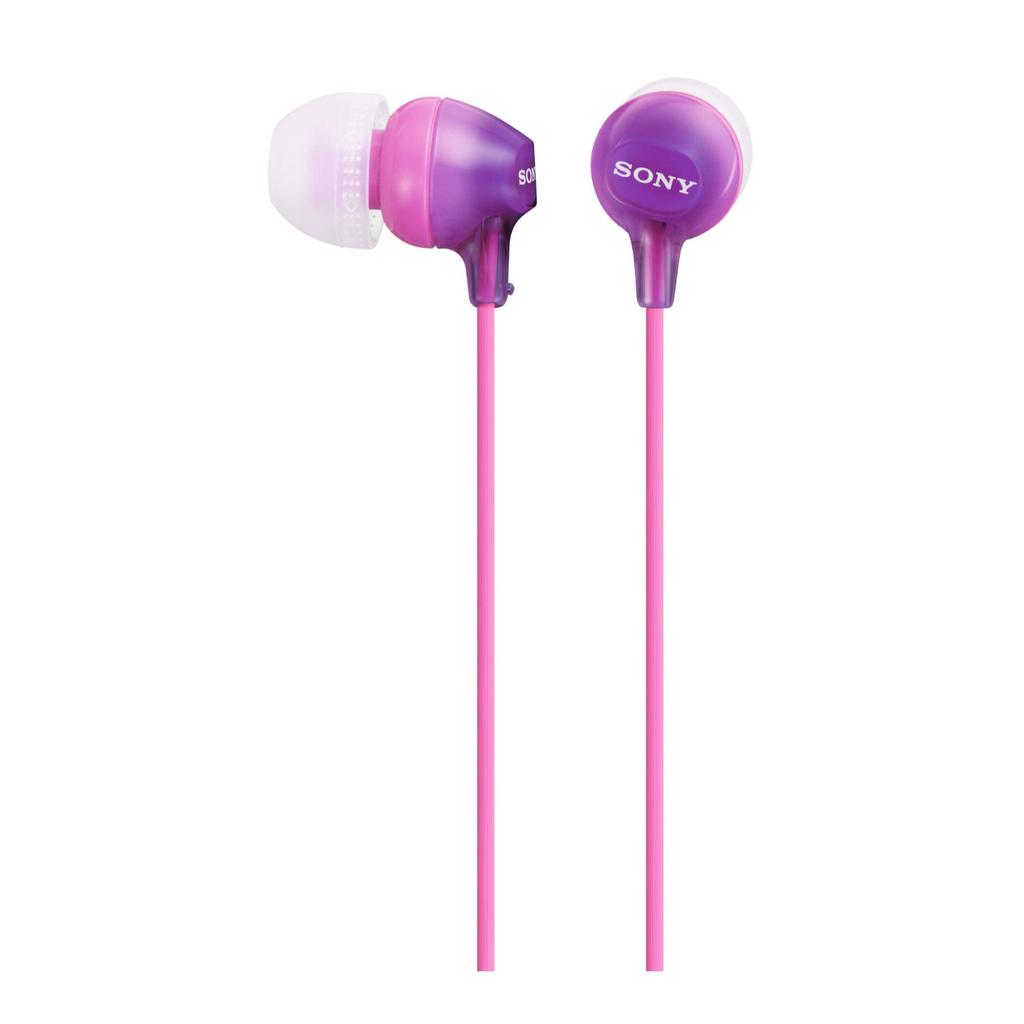 Sony Violet MDR-EX15LP In-Ear Headphones (MDR-EX15LP V)