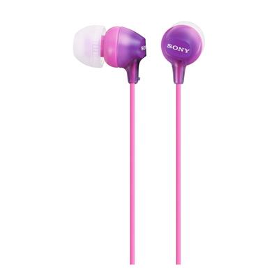 Sony MDR-EX15LP Внутриканальные наушники Фиолетовые MDR-EX15LP V