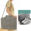 Convertible Waterproof Travel Bag: Attaches To Trolley, Worn Crossbody, or As Backpack for Wet/Dry Separation