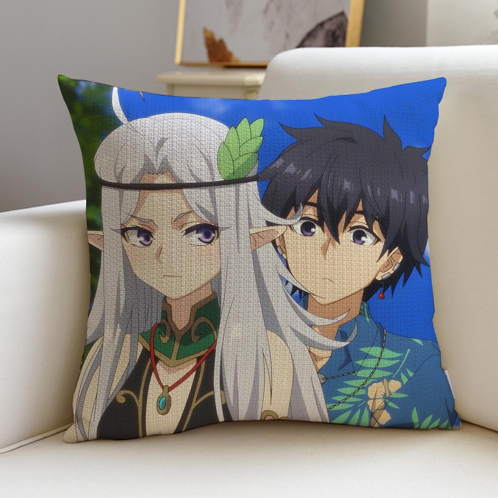 Let This Grieving Soul RetireS Cushion Cover Breathable and skinfriendly linen pillowcase square removable and washable cushion