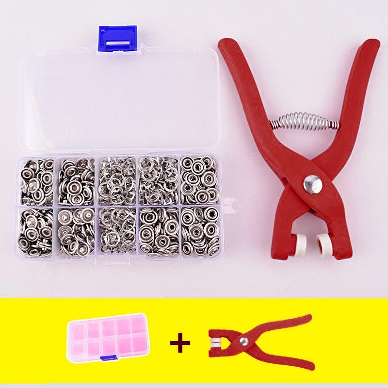 Safety Eye Needle Tool for Plush Animals Assisted Connection Supplies Five-Pronged Buckle Installation Tool Hidden Button New