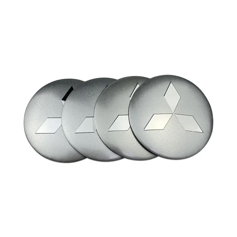 cxbkdv1 4PCS Car Wheel Hub Center Stickers Decal Emblem For Mitsubishi ASX Ralliart Lancer Cordia Pajero Outlander Eclipse Galant Mirage