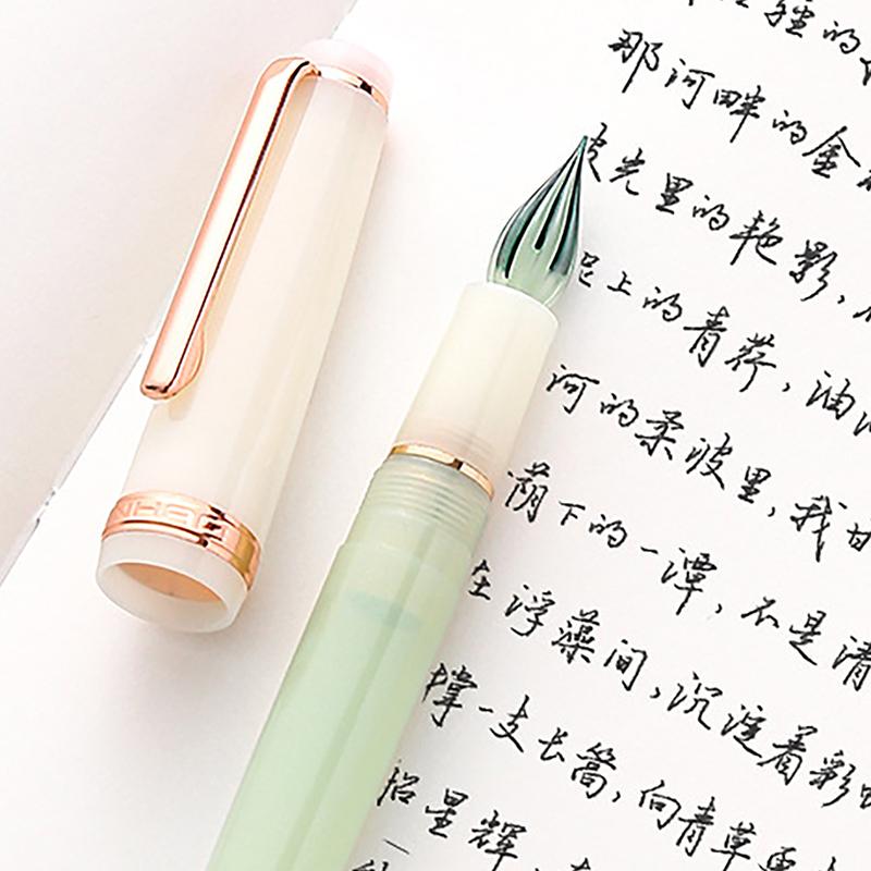 Стеклянное перо для перьевой ручки Jinhao 82. Окуните кончик пера в воду. Канцелярские товары, офисные и школьные принадлежности. Письменный подарок, ручка.