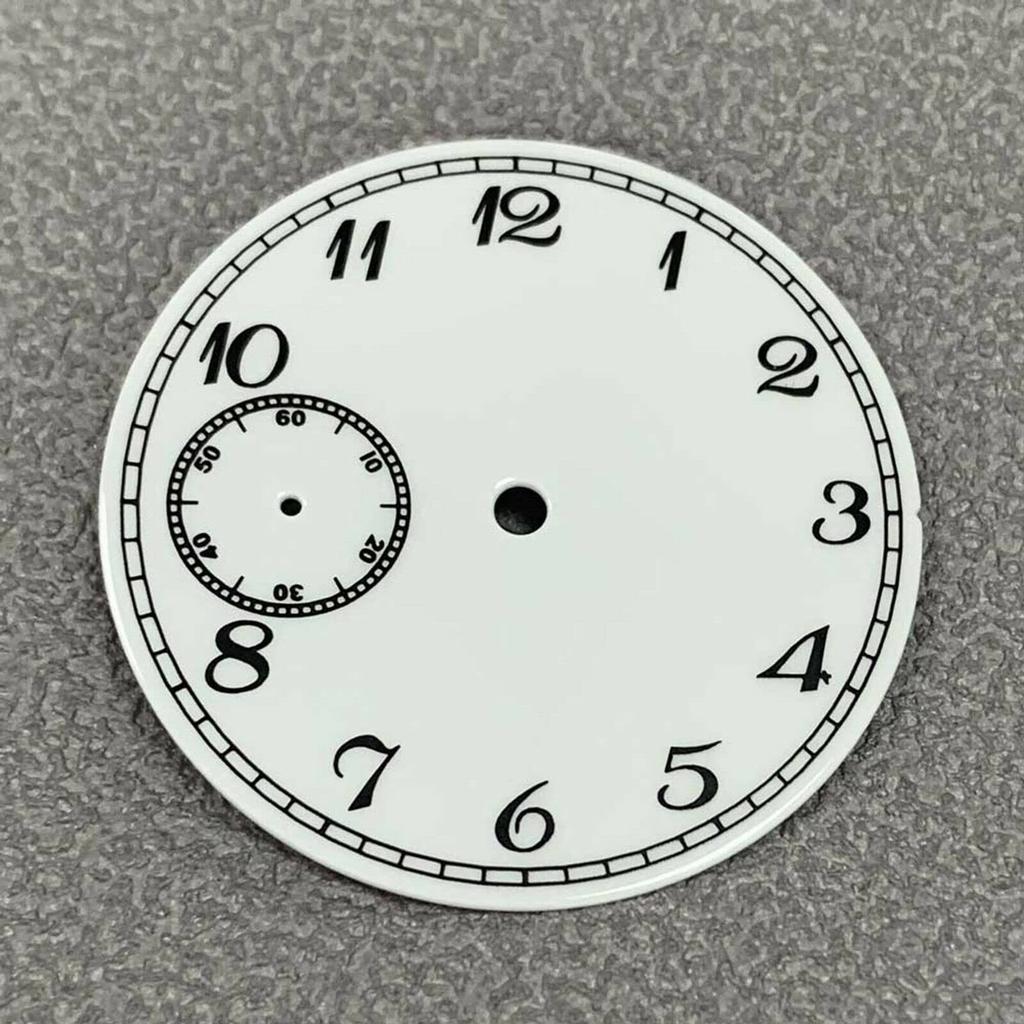 Watch Upgrade Parts 37MM Blue Watch Hand Watch Dial Rplacement for ETA6497 ST3600 Watch Movement Accessories