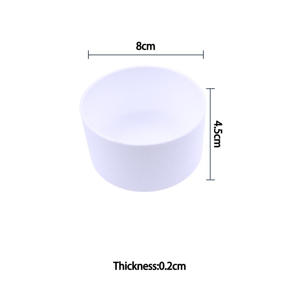 For Better Life 1Pc 9.5cm Soft Silicone Cup Bottom Sheath Protector Sleeve For Glass Water Tea Bottle Anti Damage Accessories