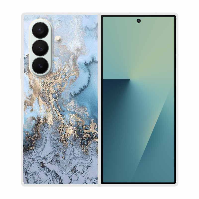 Чехол для телефона Galaxy Z Fold7 5G 2025 Чехлы Модный Защитный Задний Чехол для Samsung Galaxy Fold7 5G Z Fold 7 Жесткий Чехол Fold 7