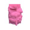 Conch Girl Flower  Silicone Mold Concrete Candlestick Resin Mould  Succulent Planter Molds Craft Home Decorations