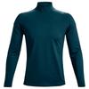 ColdGear Rush Mock T-shirt Polyester Blend Blue