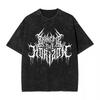 Futbolkalar Erkaklar Kiyimi BMTH Bring Me The Horizons Brutal Qiziqarli Logo Futbolka Yozgi Vintage Futbolkalar Toplar Paxta Trenddagi Grafik