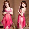 Women Clothes Sling Mesh Women Sleepwear Sleevless Lace Home Dress Sexy Nightgown Fashion Female Nightdress