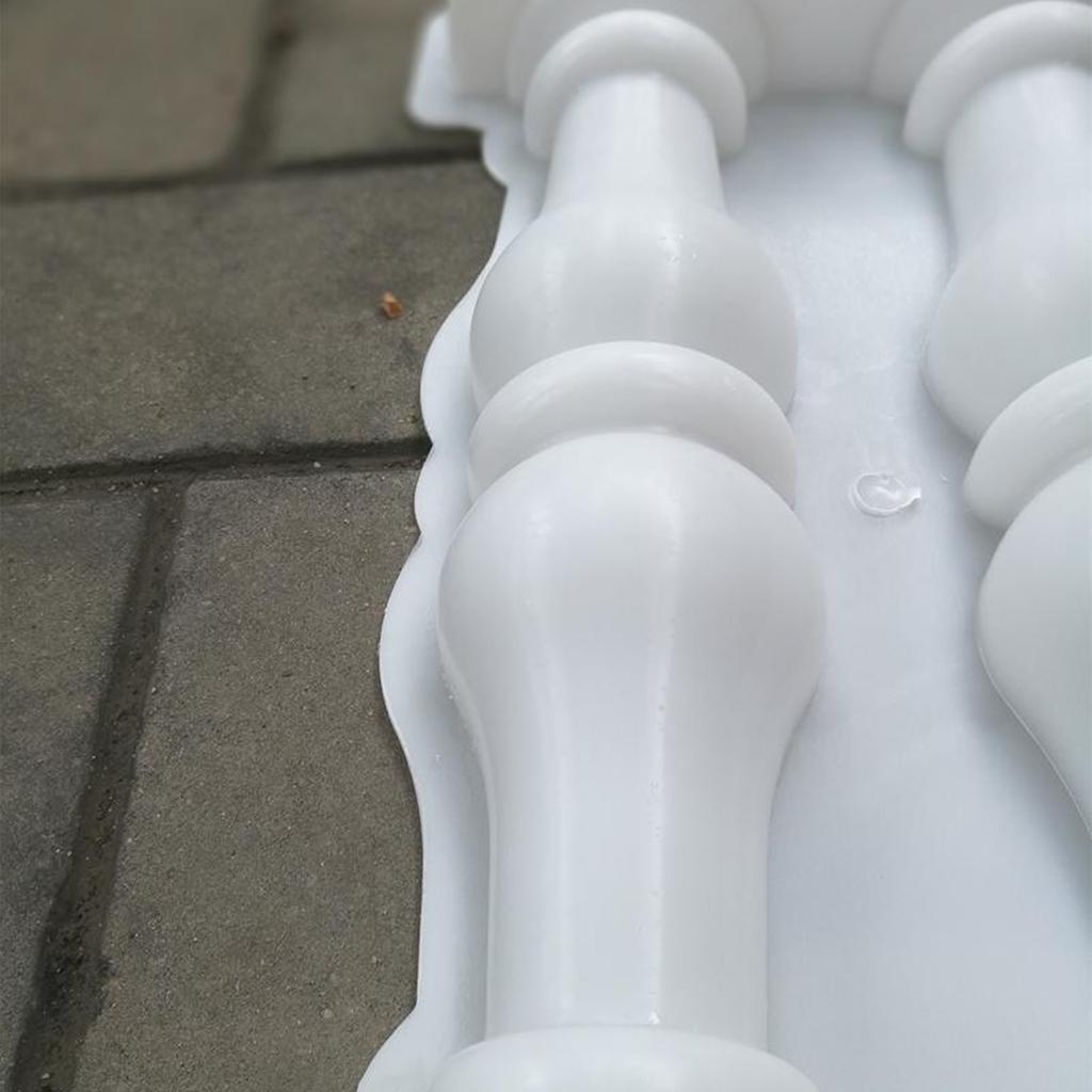 Пластиковая форма для изготовления двойной вазы, балконного художественного ограждения, римской колонны, украшения для дома и сада, гипсовой бетонной формы