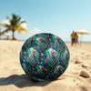 1pc Rainforest Macaws Theme Soccer Ball Football, Size 5, Lightweight PVC, Durable Outdoor Training Soccer Ball, Gift m61450