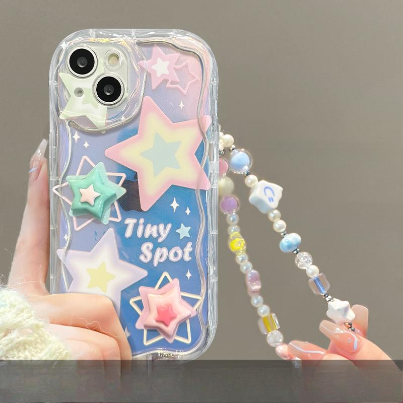 Подходит для Apple 15 Чехол для мобильного телефона IPhone14promax/13 Star Doll Cloud Chain 11/12 Силиконовый XS
