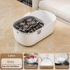 2-Layer Snack Box Compact 2-Tier Fruit Basket/Sunflower Basket With Drainage For Home Couch Movie Night Snacking