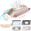 3pcs Baby Wipe Storage Bag Tissue Holder Wet Wipes Storage Bag Facial Tissue Pouch for Travel Mask Bags Tissue Bag Oganizer