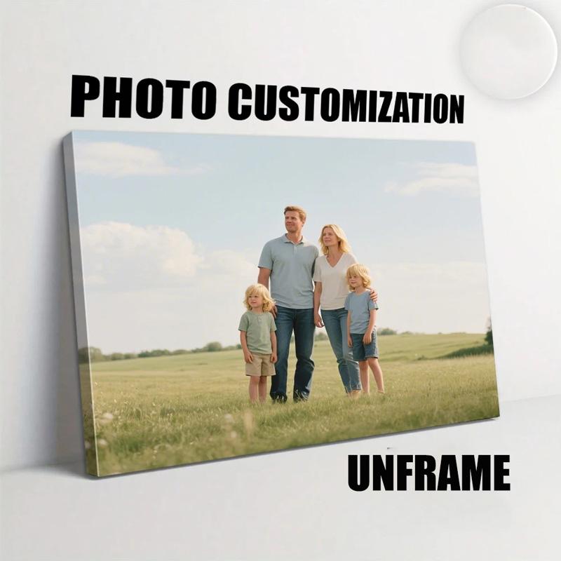 Персонализированный подарок, индивидуальный постер, любой размер, печать, холст, настенное искусство с вашей фотографией, картина, декоративная картина, домашний декор для фестивалей, вечеринок, тематических мероприятий