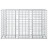 Gabion Raised Bed Silver
