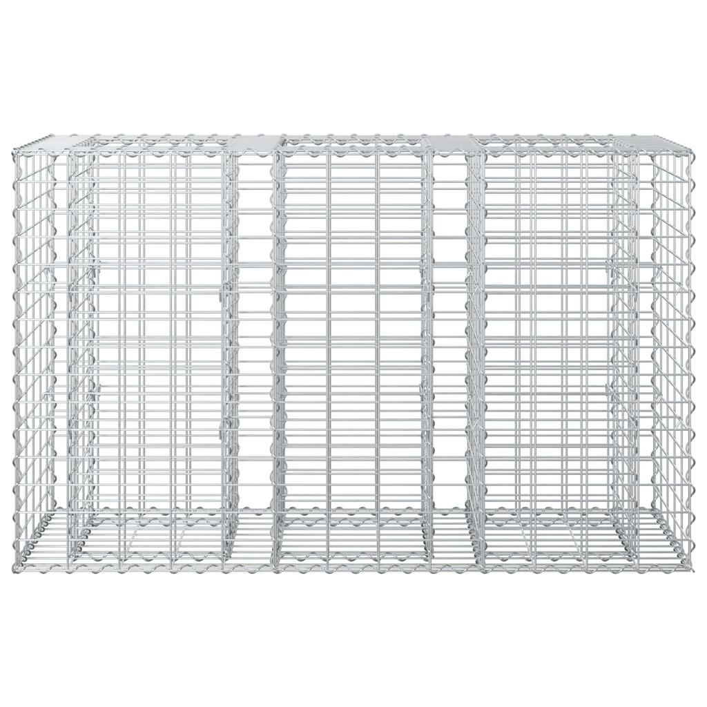 Gabion Raised Bed Silver