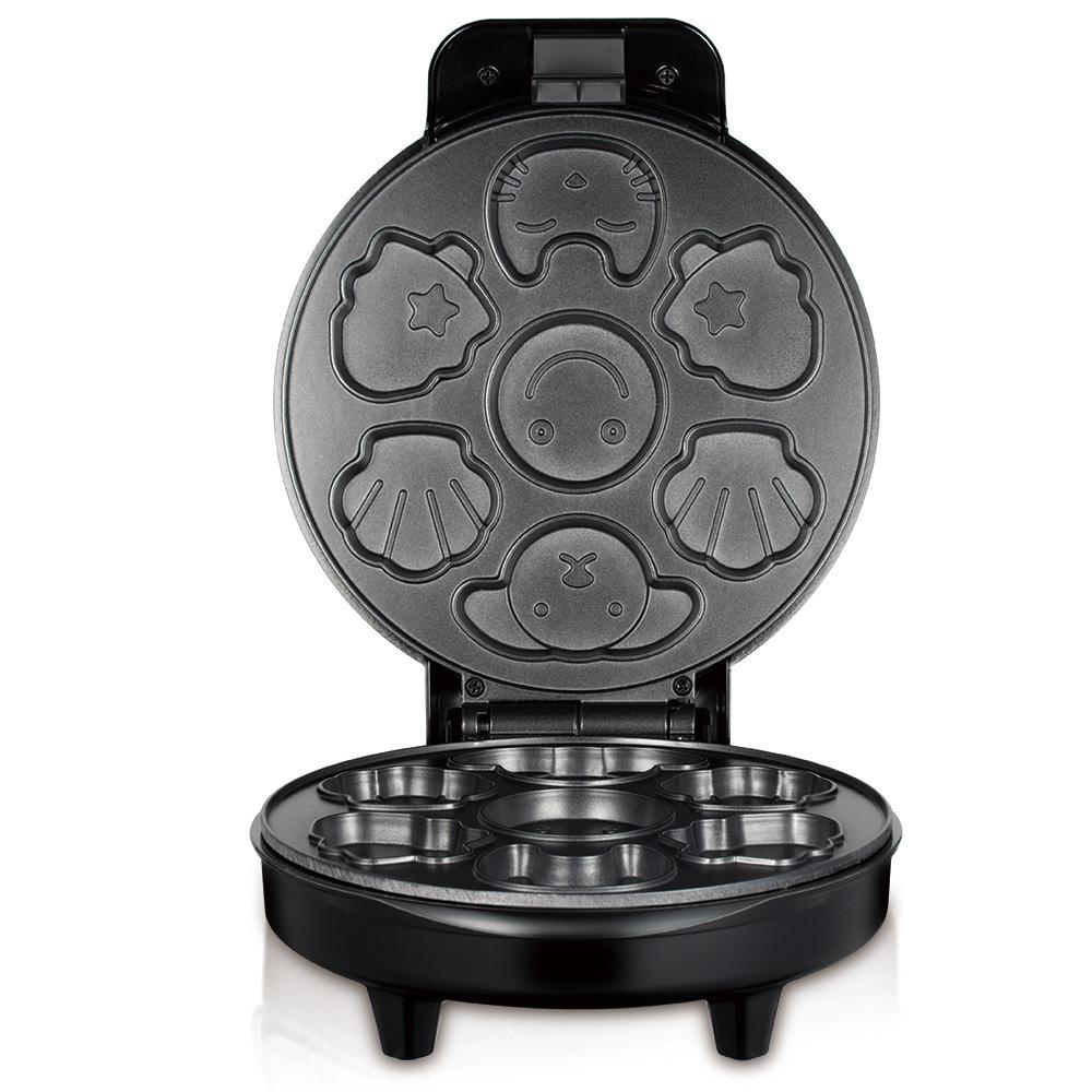 Electric Waffle & Sandwich Maker with Animal Cake Function - Perfect for Breakfast