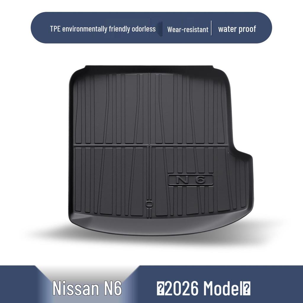 Водонепроницаемый ТПЭ коврик в багажник Nissan N6 для улучшения и декора интерьера