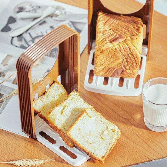 Хлеборезка из АБС-пластика с полым дном, профессиональная домашняя хлеборезка для тостов, направляющая для нарезки и резки, форма