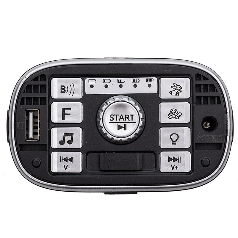 12V /24V 303 Children's Electric Vehicle Power Supply Central Control Switch Multi Functional Bluetooth Music Power Monitor