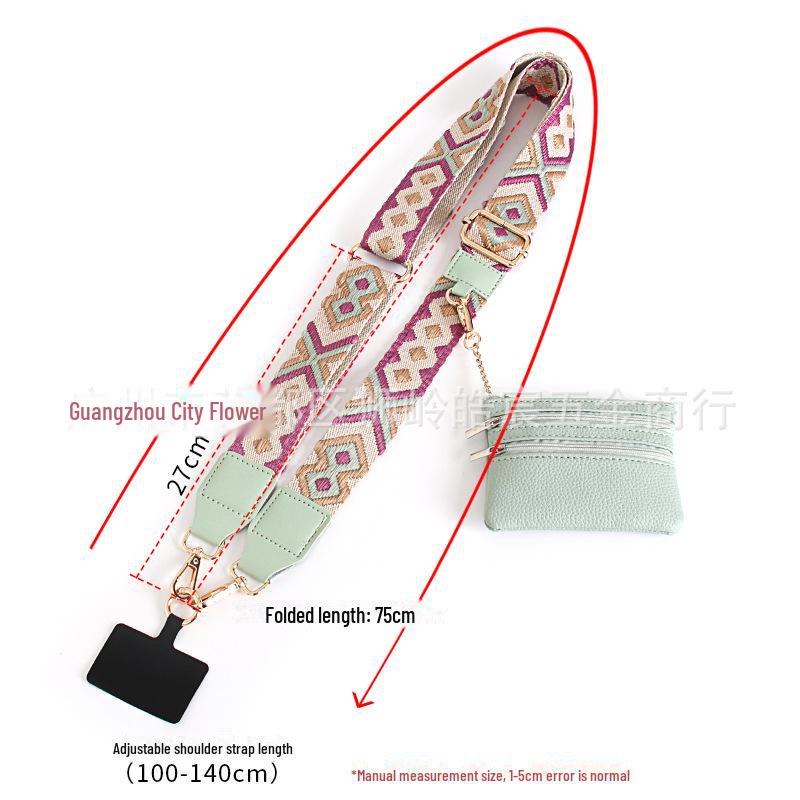 «Трансграничный шнурок для телефона на молнии со съемным ремешком на запястье»