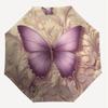 1PC Butterfly Floral Umbrella-8-Rib Reinforced Portable Folding Travel Suitable for All Seasons Outdoor Daily Use-H0385