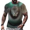 Horror Animal Snake 3D Print T-shirt Fashion Cobra Streetwear Men Woman O-Neck T Shirts Oversized Harajuku Tees Male Tops