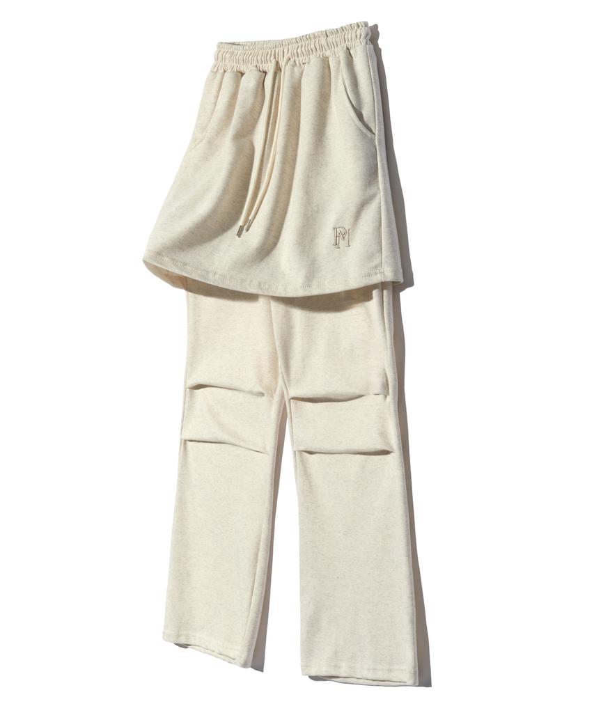 PEACE MAKER Parachute Sk Boot Pants (Oatmeal)