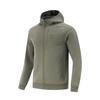 Худи на молнии однотонное Li Ning Wade Series для мужчин, цвет чайной зелени AWDV045-2