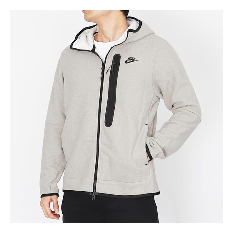 Nike Зимняя толстовка с капюшоном на молнии из флиса Tech DQ4802-016