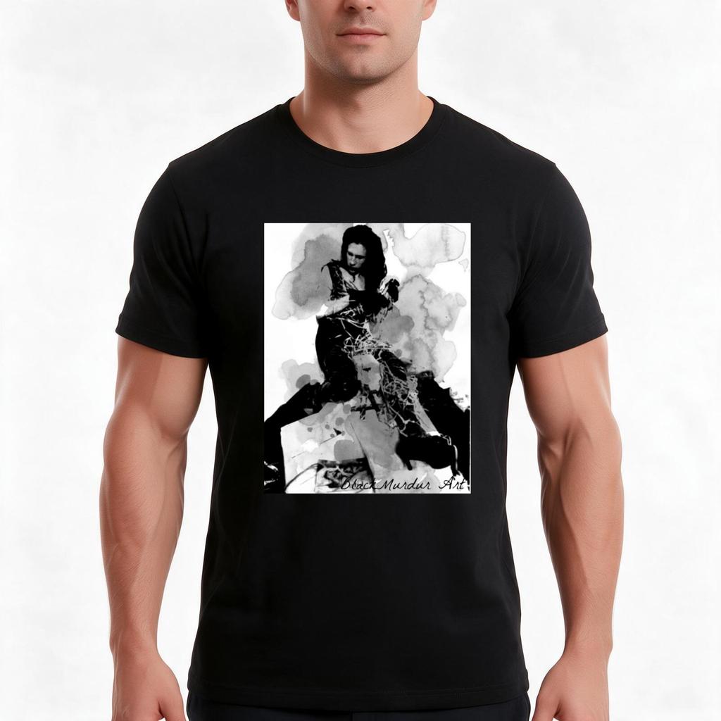 CHRISTIAN DEATH ROZZ WILLIAMS TShirt Summer Casual Cotton Tee Oversized Streetwear Tops Vintage Graphic Print Cotton
