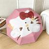 Hello Kitty 8 Ribs 3Fold Black Glue Uv Protection Umbrella Sun Protection Rainproof Compact Folding Umbrella For Travel Daily Use C9241556