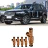 5 шт. Топливный инжектор 0280155831 металлический для Volvo V70 2004 L5 2.5L 2.5T Awd