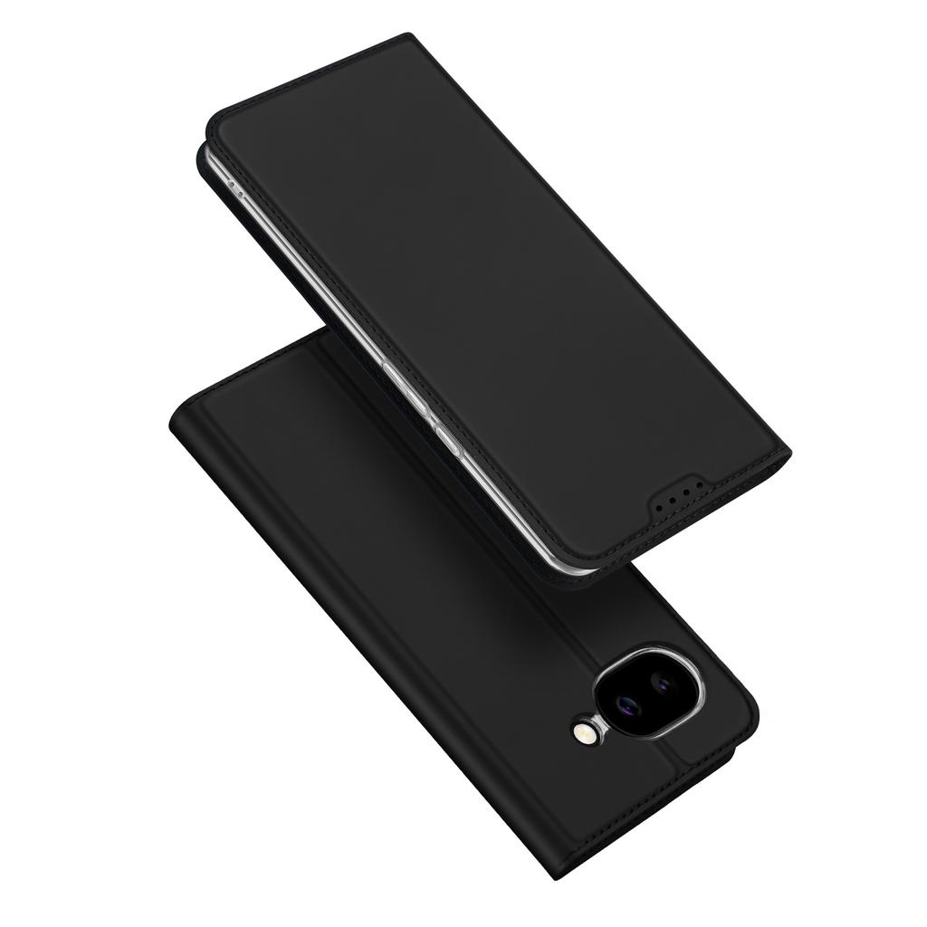 Чехол DUX DUCIS Skin Pro Series для Google Pixel 10a, кожаная обложка-подставка, держатель для карт