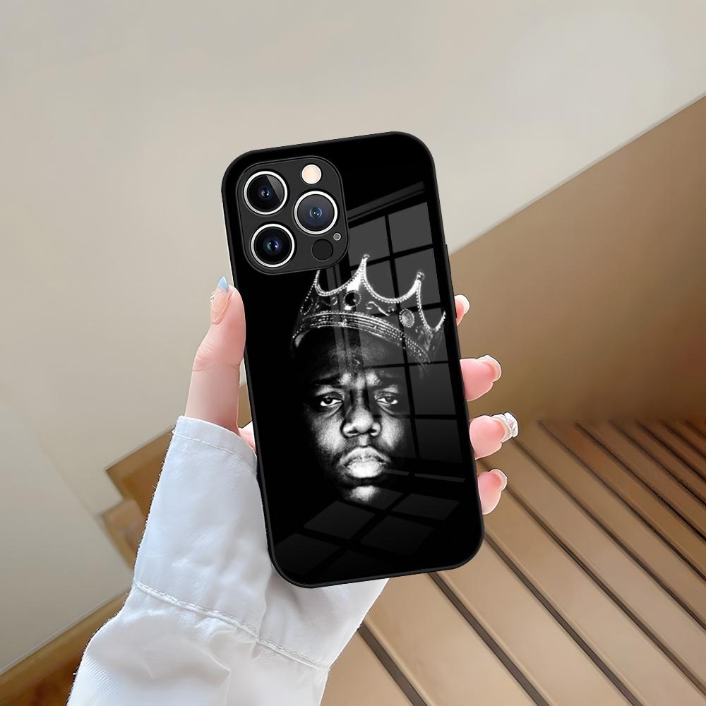 Чехол для телефона The Notorious B.i.g Закаленное стекло Для IPhone 13 17 15 16 14 12 11 Pro Max Plus Mini XR XS SE2020 Coque