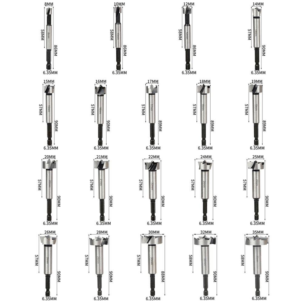 1 шт. Плоское сверло из высокоуглеродистой стали 1/4" 6,35 мм шестигранный хвостовик открывалка для отверстий в дереве для сверления дерева