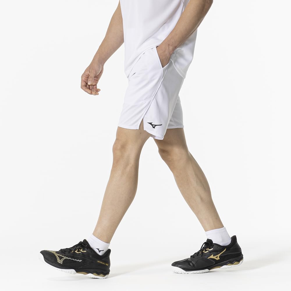 Теннис Бадминтон Игра Half Sweat Quick Dynamotion Сертифицировано Японией Бадминтон Унисекс 2XL [Mizuno] Брюки, Брюки, Впитывающие, Сушильные, Fit, Association,