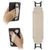 6-7 Inch Tablet Hand Strap Anti-Slip PU Leather Grip Handle with Adjustable Finger Loop for Secure One-Handed Use