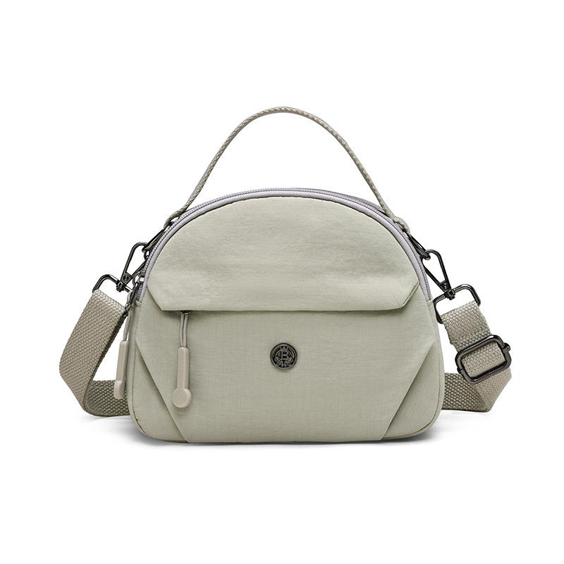 Женская нейлоновая сумка через плечо однотонная портативная сумка кроссбоди