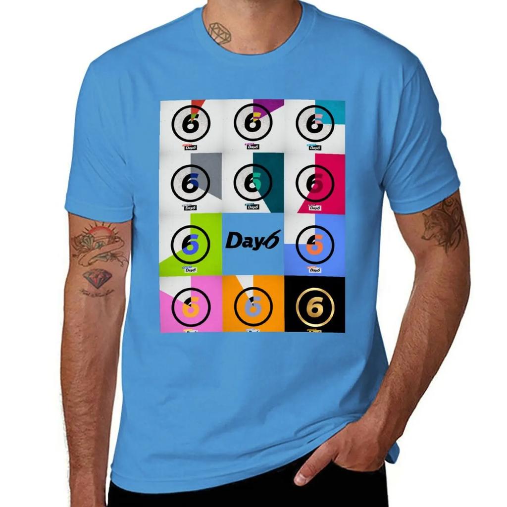 day6 every day6 T-Shirt quick-drying Short sleeve tee korean fashion t-shirt