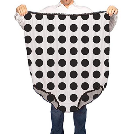 Трусы с забавной шуткой, большие леопардовые принты, эластичная талия в горошек, плиссированные мягкие костюмы клоуна на Хэллоуин