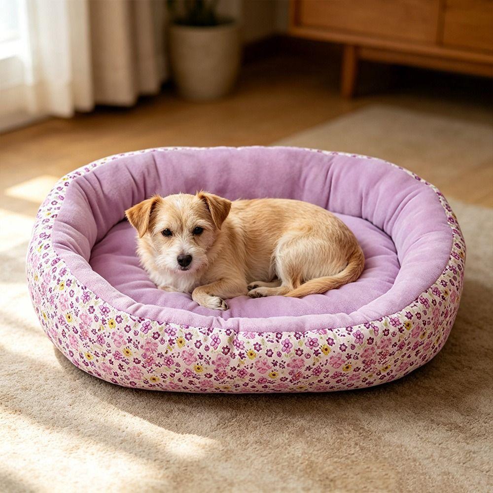All Season Pet Bed Breathable Indoor Cat House Comfortable Cat Bed for Dogs Sleeping