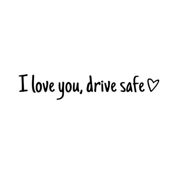Наклейки I Love You Drive Safe на зеркало заднего вида виниловая наклейка для женщин водонепроницаемая декоративная наклейка на автомобиль аксессуары для автомобиля
