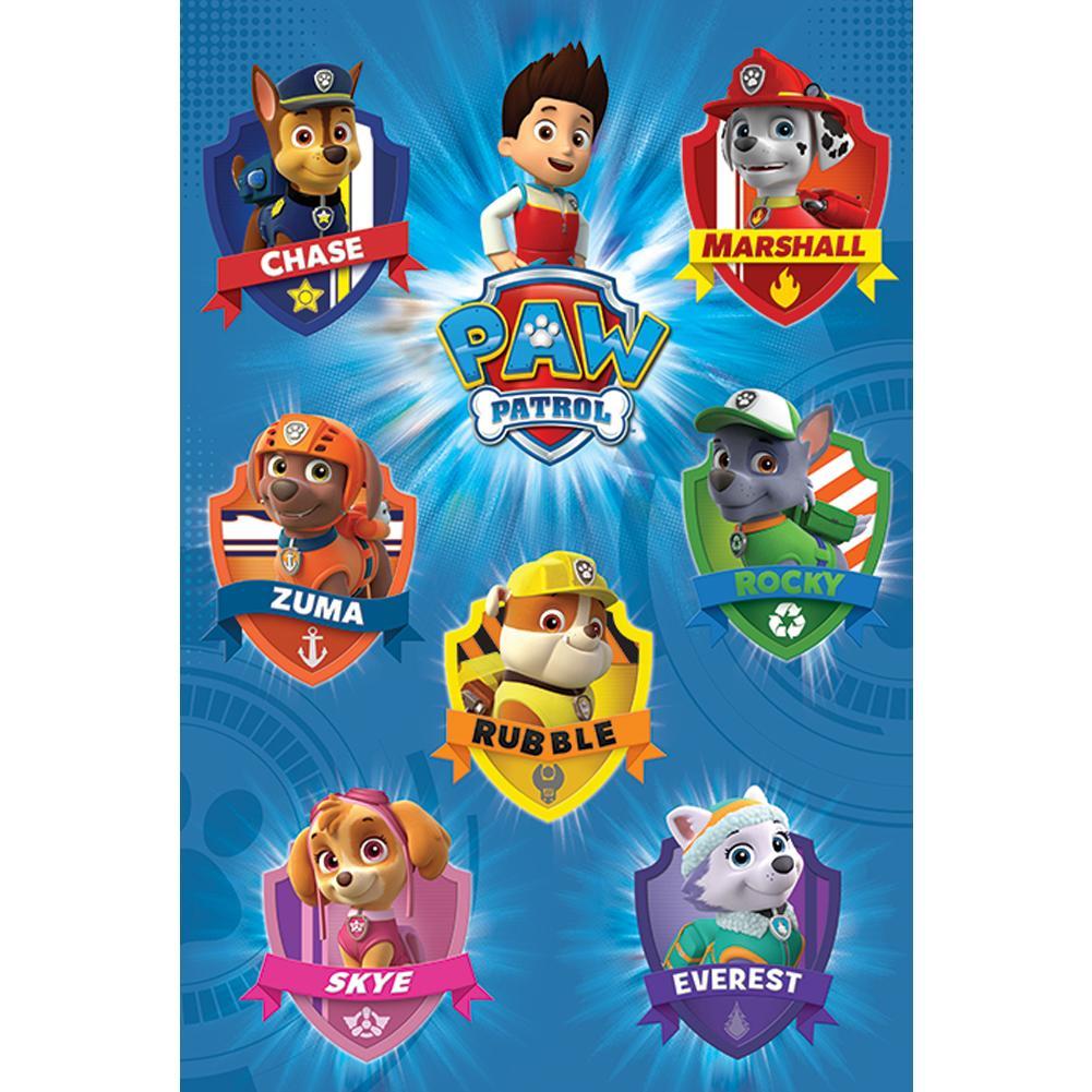 Paw Patrol Плакат с гербом
