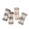 Stripe Short Tube Sock Cover Thicken Warm Winter Foot warmer Creative Coral Fleece Stockings  Girl